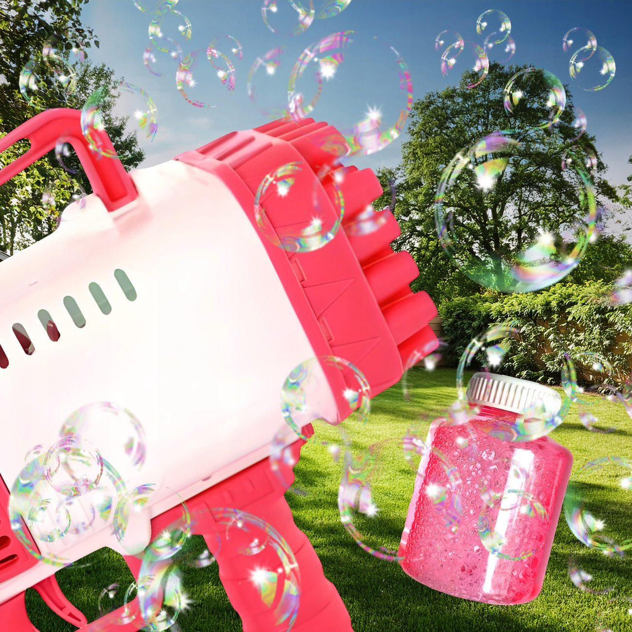 BUBBLE GUN SOAP BUBBLE MACHINE BUBBLE GENERATOR FOR KIDS Manufacturer code PISTOLET NA BAŃKI DO ZDJĘĆ NA ŚLUB WESELE