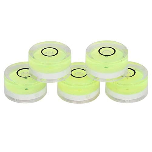 BUBBLE LEVEL ROUND MINI 15 MM FOR CAMERA WEIGHT SET OF 5 PCS. Brand no brand