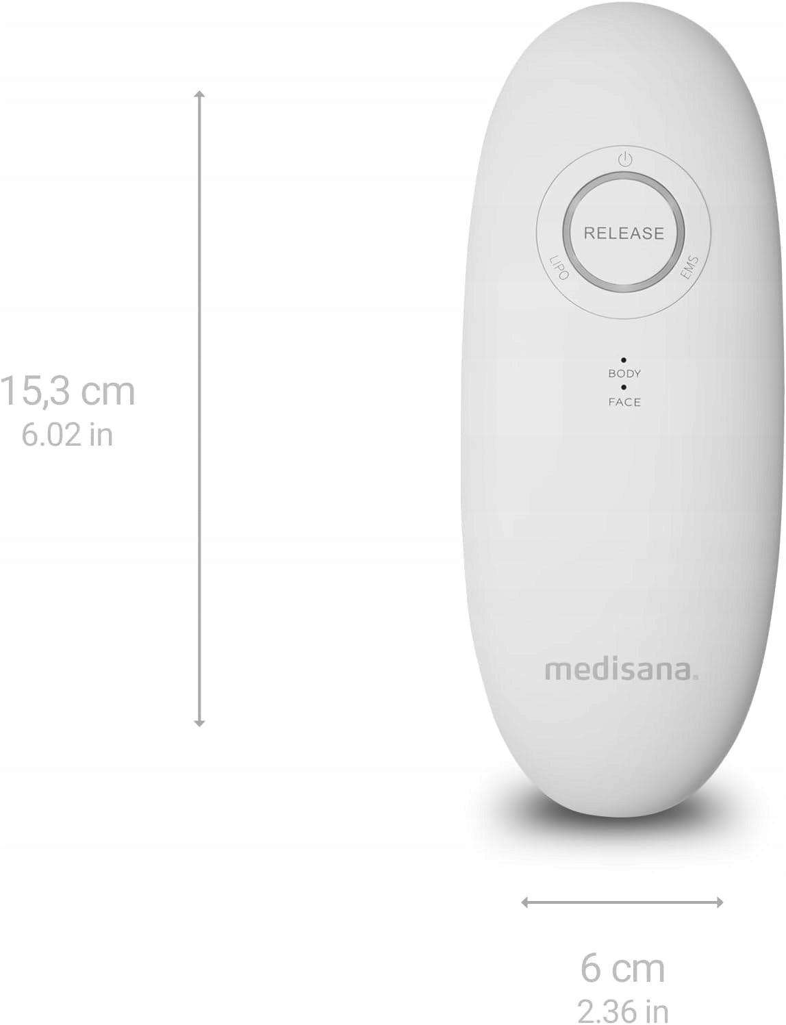 BUBBLE MASSAGER VC 150 3IN1 – EMS + RED LIGHT – LYMPHATIC DRAINAGE Packaging status original