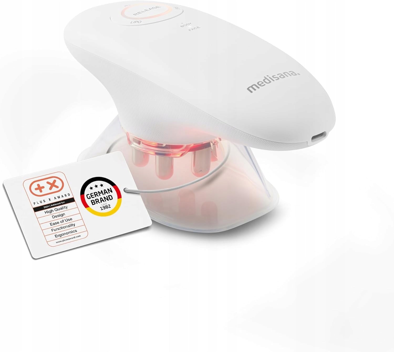 BUBBLE MASSAGER VC 150 3IN1 – EMS + RED LIGHT – LYMPHATIC DRAINAGE