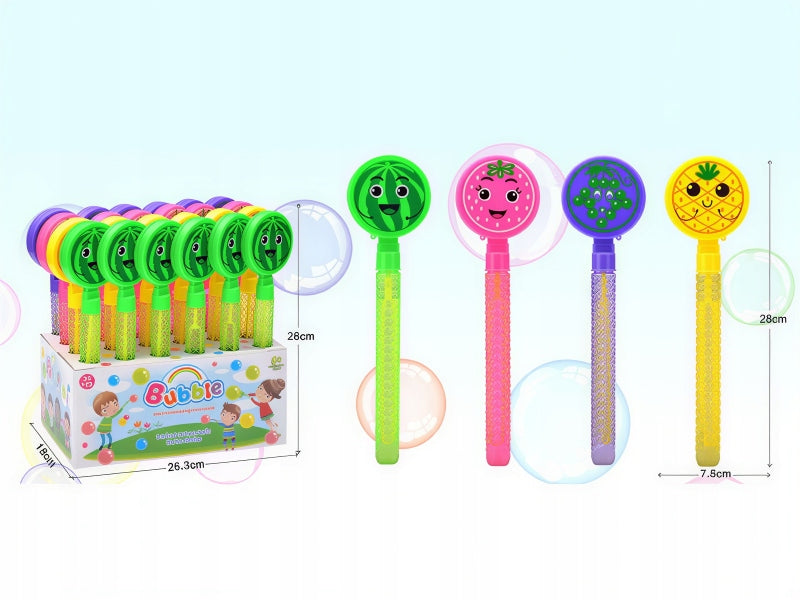 BUBBLE SWORD SOAP BUBBLE COLORS FRUIT 28CM Brand no brand