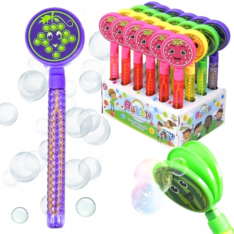 BUBBLE SWORD SOAP BUBBLE COLORS FRUIT 28CM