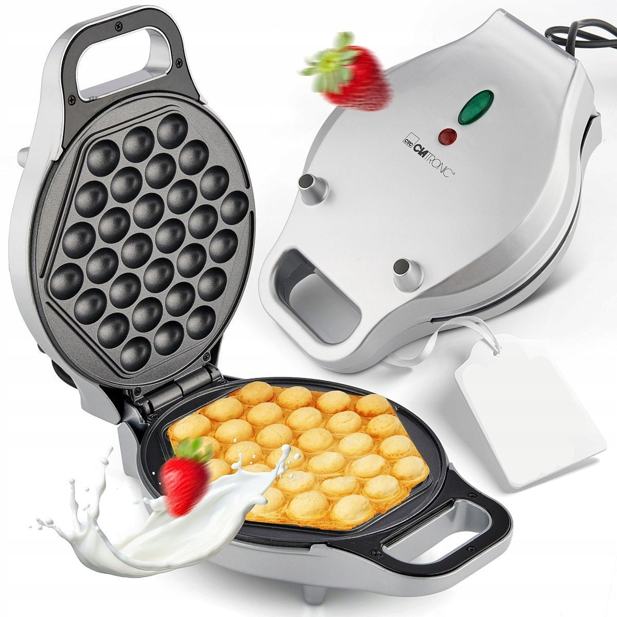 BUBBLE WAFFLE MAKER WAFFLES EGG WRAPPED BUBBLE Puffs 850W STRONG 700W Packaging status original