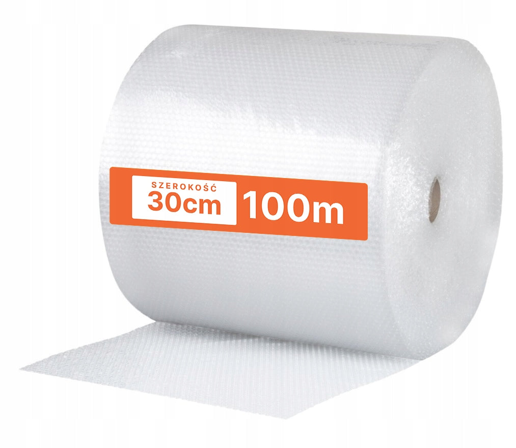 BUBBLE WRAP BUBBLE WIDTH 30cm PROTECTIVE LONG winding 100m Brand PROPACK