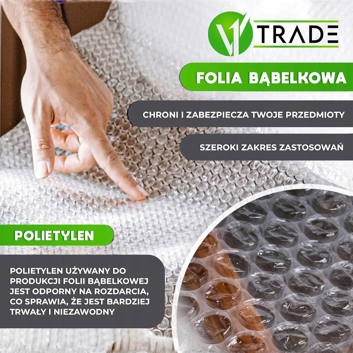 BUBBLE WRAP ROLL 30CMX20M FOR SHIPPING AND PROTECTING GOODS Length 20 m
