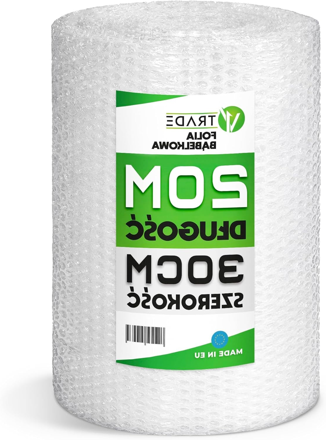 BUBBLE WRAP ROLL 30CMX20M FOR SHIPPING AND PROTECTING GOODS