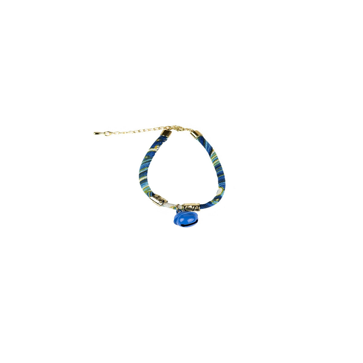 BUBU Cat Collar Decorative Blue with Bell