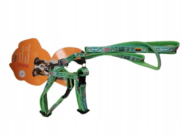 BUBU Cat Lanyard Harness Set 10mm Green Flags