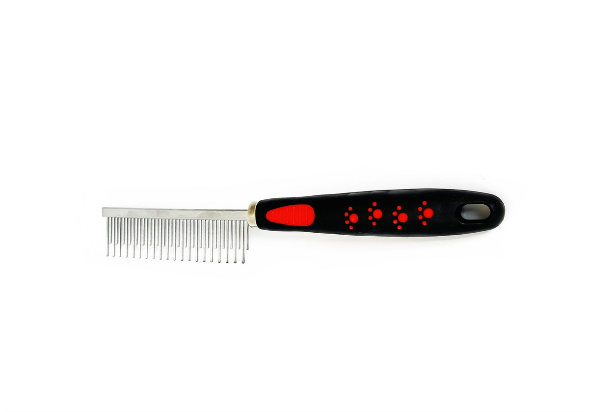 BUBU Comb Red Bone graduated three density teeth in paws 3x22,5 cm