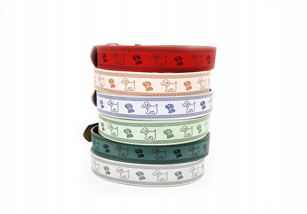 BUBU Leather Dog Collar Dogs L/XL 30mm/56cm