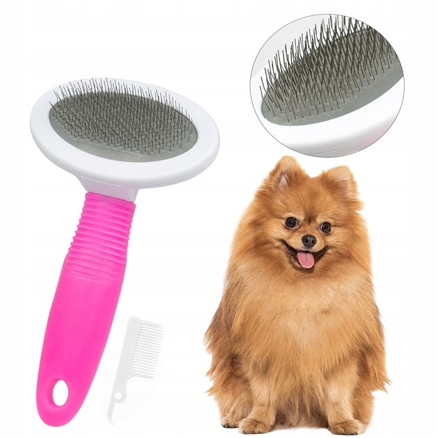 BUBU Poodle Brush Slicker Brush Rounded Needles