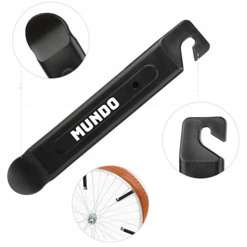 BUCKETS FOR REPLACING THE REMOVAL OF BICYCLE TIRES (STRONG) 3 PCS. Brand Mundo