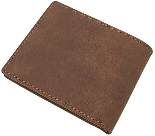 BUFFALO LEATHER WALLET WITH RFID PROTECTION FOR MAN COGNAC FOR HOME Manufacturer code SWC5908151111611