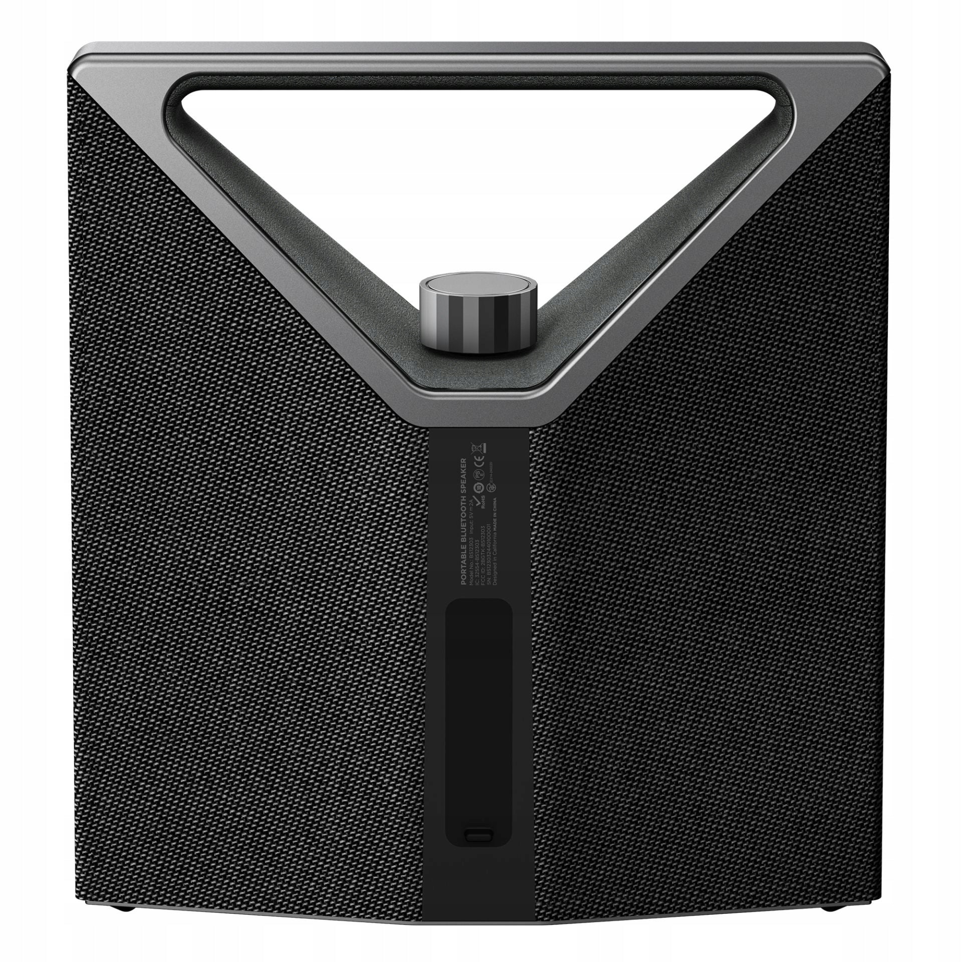 BUGANi Brief Plus přenosný Bluetooth reproduktor Black+Silver
