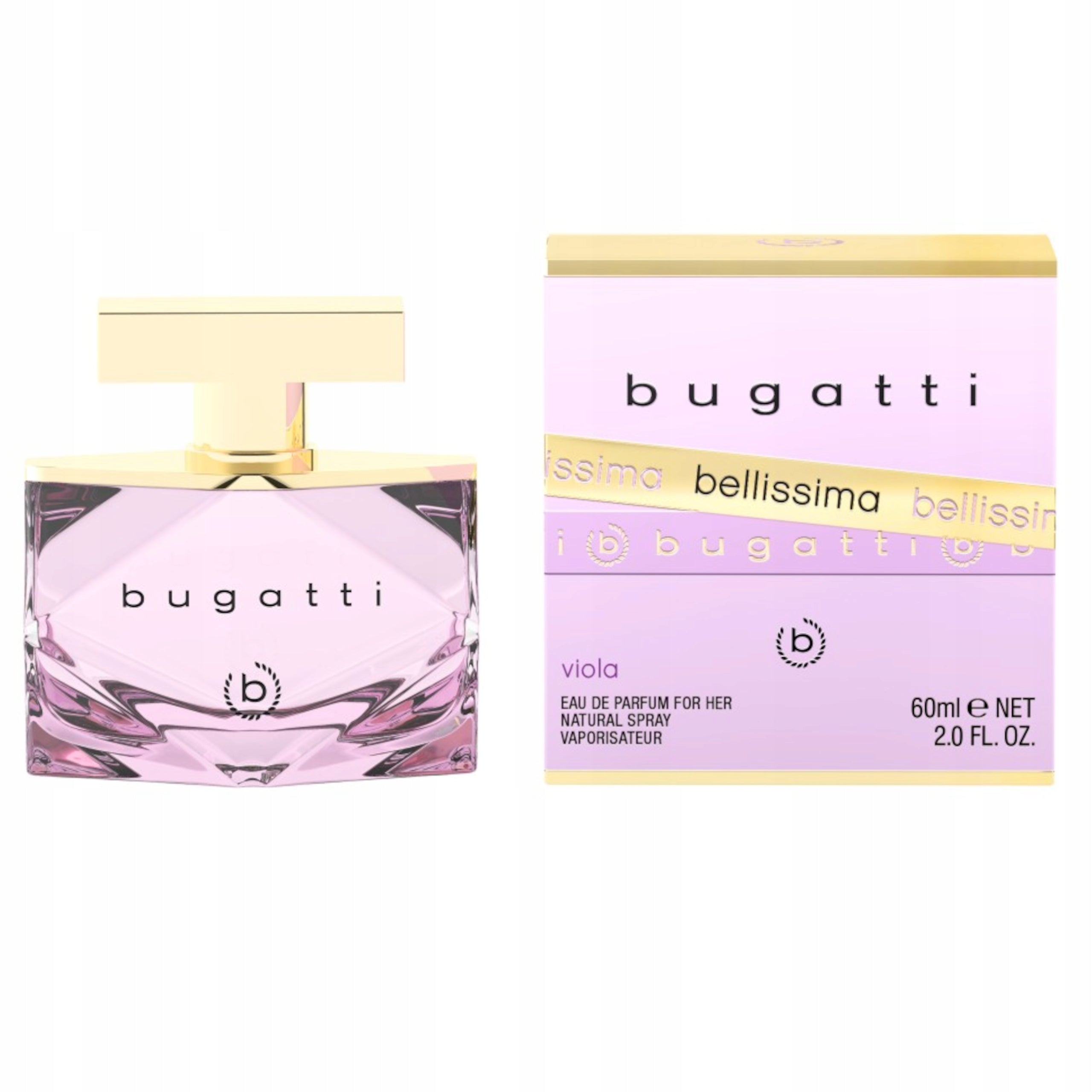 BUGATTI BELLISSIMA VIOLA EAU DE PARFUM EDP 60 ML