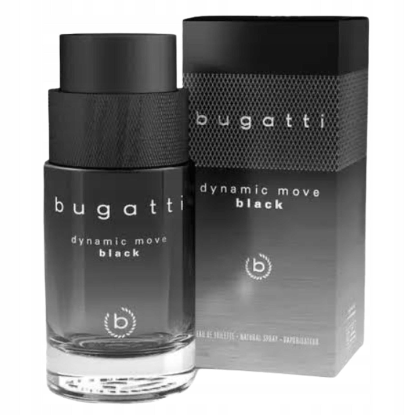 BUGATTI Dynamic Move Black eau de toilette EDP Men's Perfume 100ml