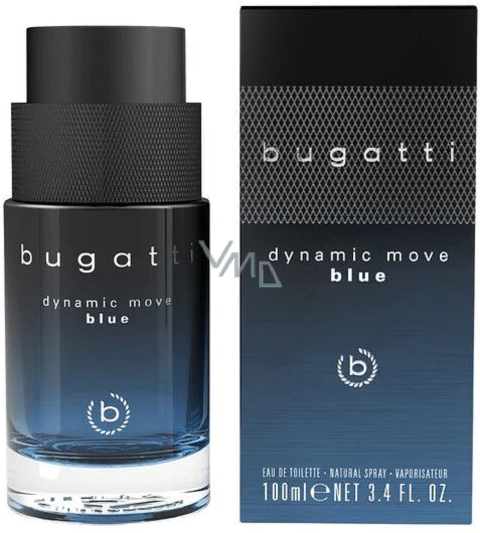 BUGATTI Dynamic Move Blue Eau de Toilette 100ml Brand Bugatti