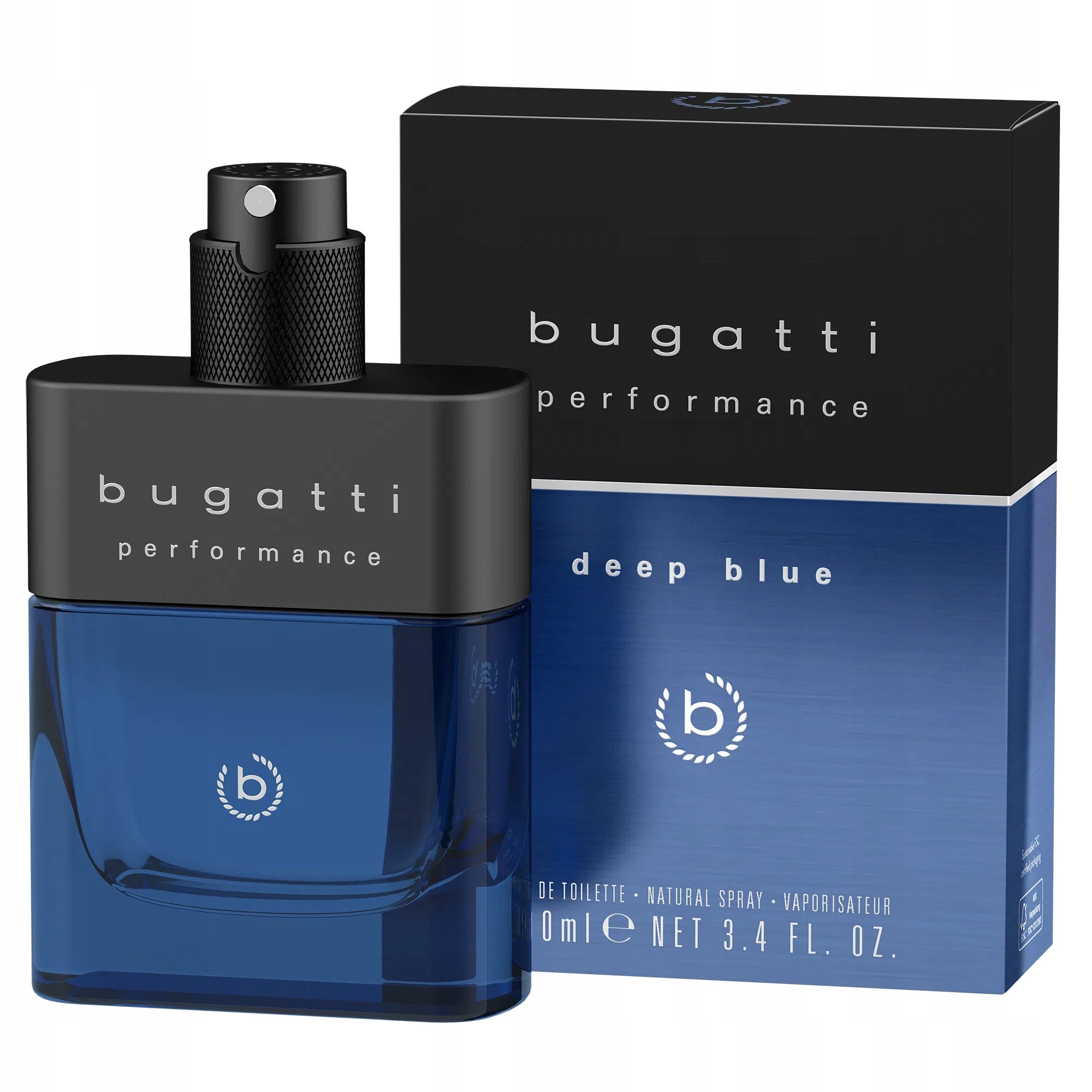 BUGATTI Performance Deep Blue Eau de Toilette 100ml