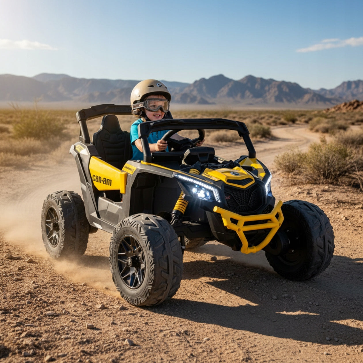 BUGGY FOR BATTERY MAVERICK CHILDREN'S CAR OFF-ROAD 4x4 LED with sounds Kid's age 2＋ years
