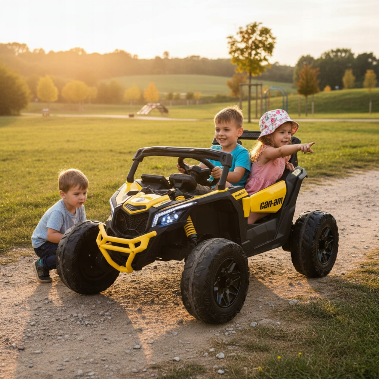 BUGGY FOR BATTERY MAVERICK CHILDREN'S CAR OFF-ROAD 4x4 LED with sounds Manufacturer code BUGGY NA AKUMULATOR MAVERICK AUTKO DLA DZIECI