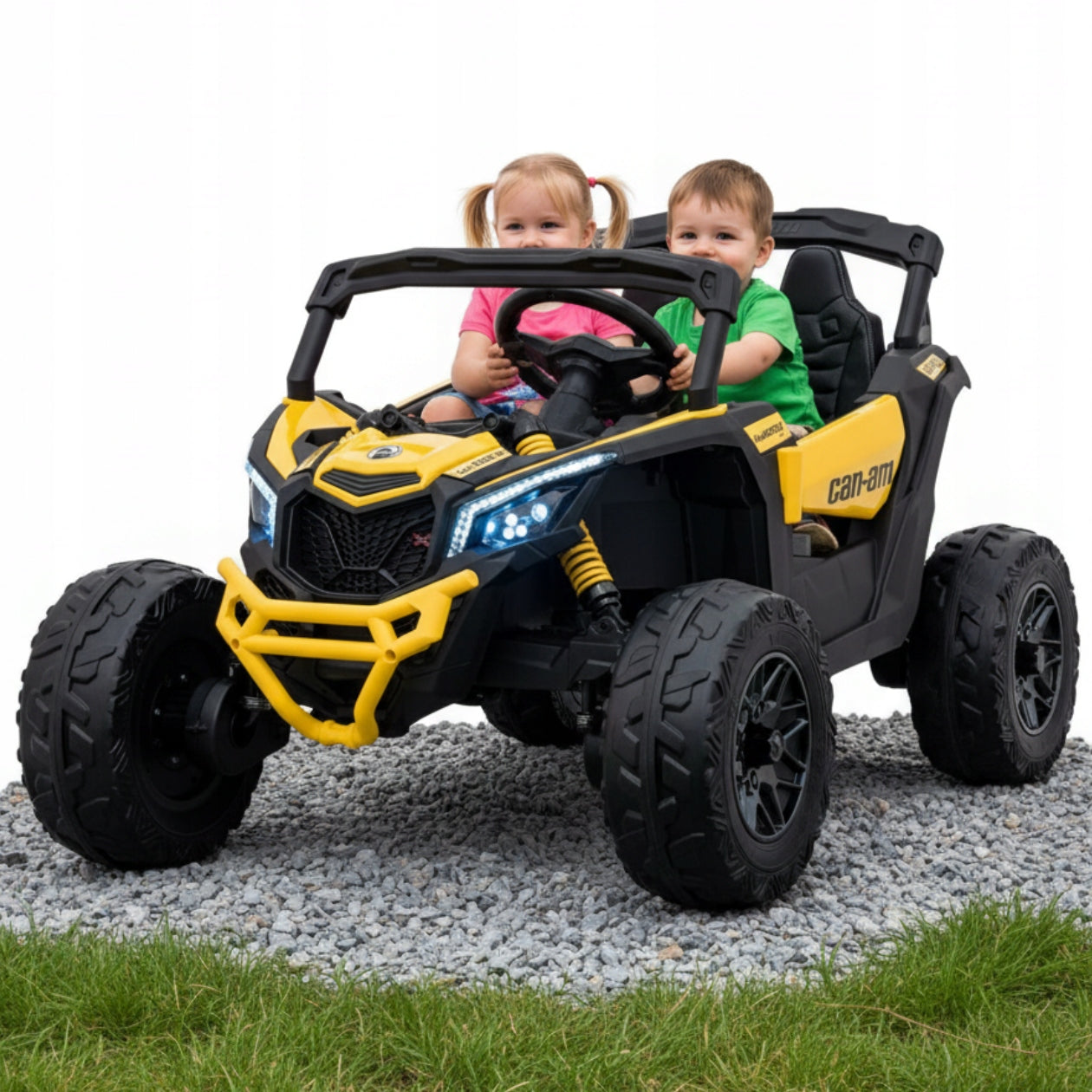 BUGGY FOR BATTERY MAVERICK CHILDREN'S CAR OFF-ROAD 4x4 LED with sounds