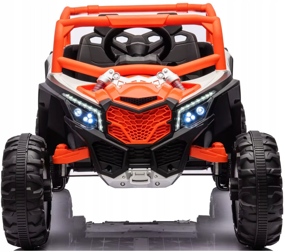 BUGGY Jeep 4x4 Battery Operated Car 4-Engine Pilot Soft Wheels Eva Leather Brand Bobo-San