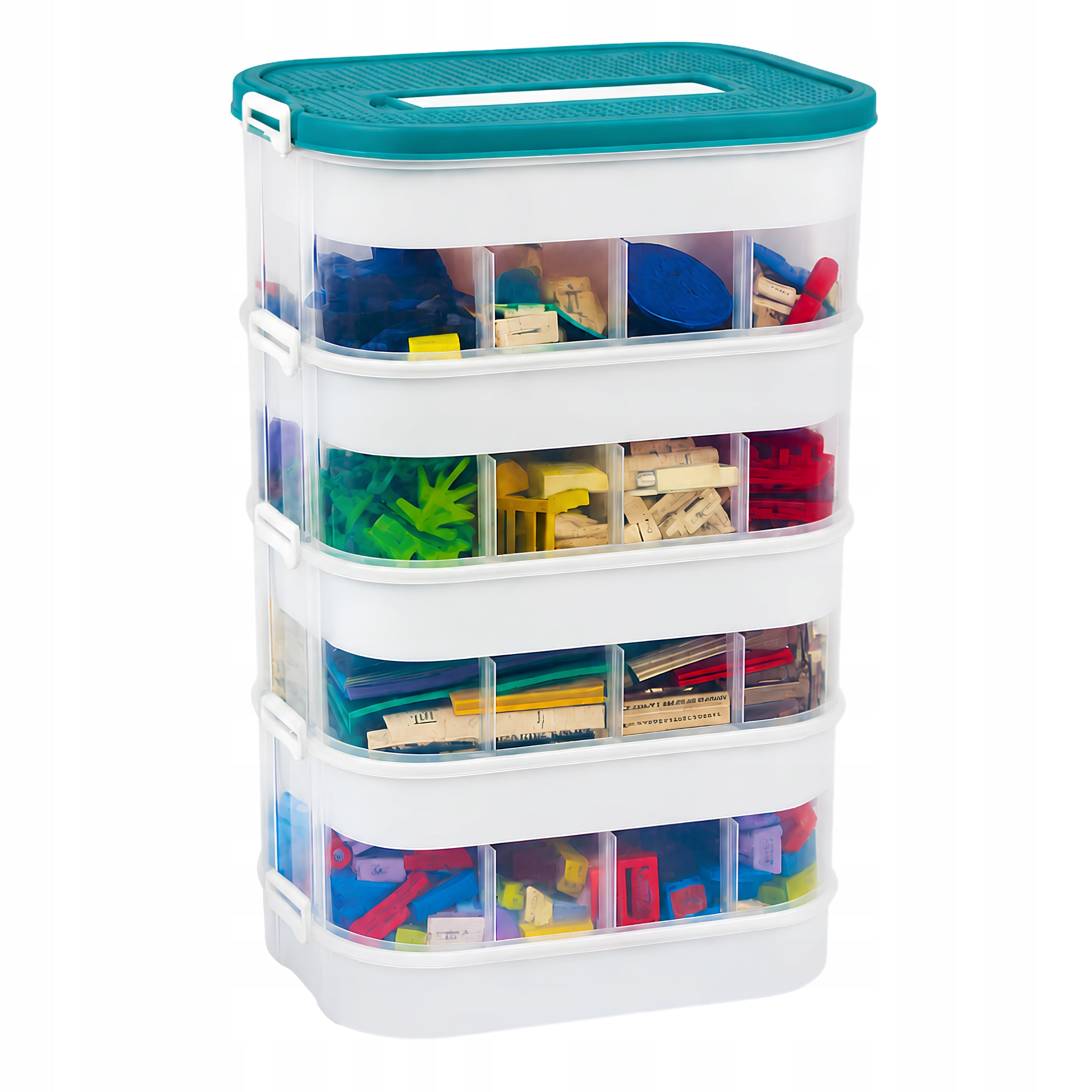BUILDING BLOCK ORGANIZER CONTAINER COMPATIBLE WITH LEGO 29L 4layers