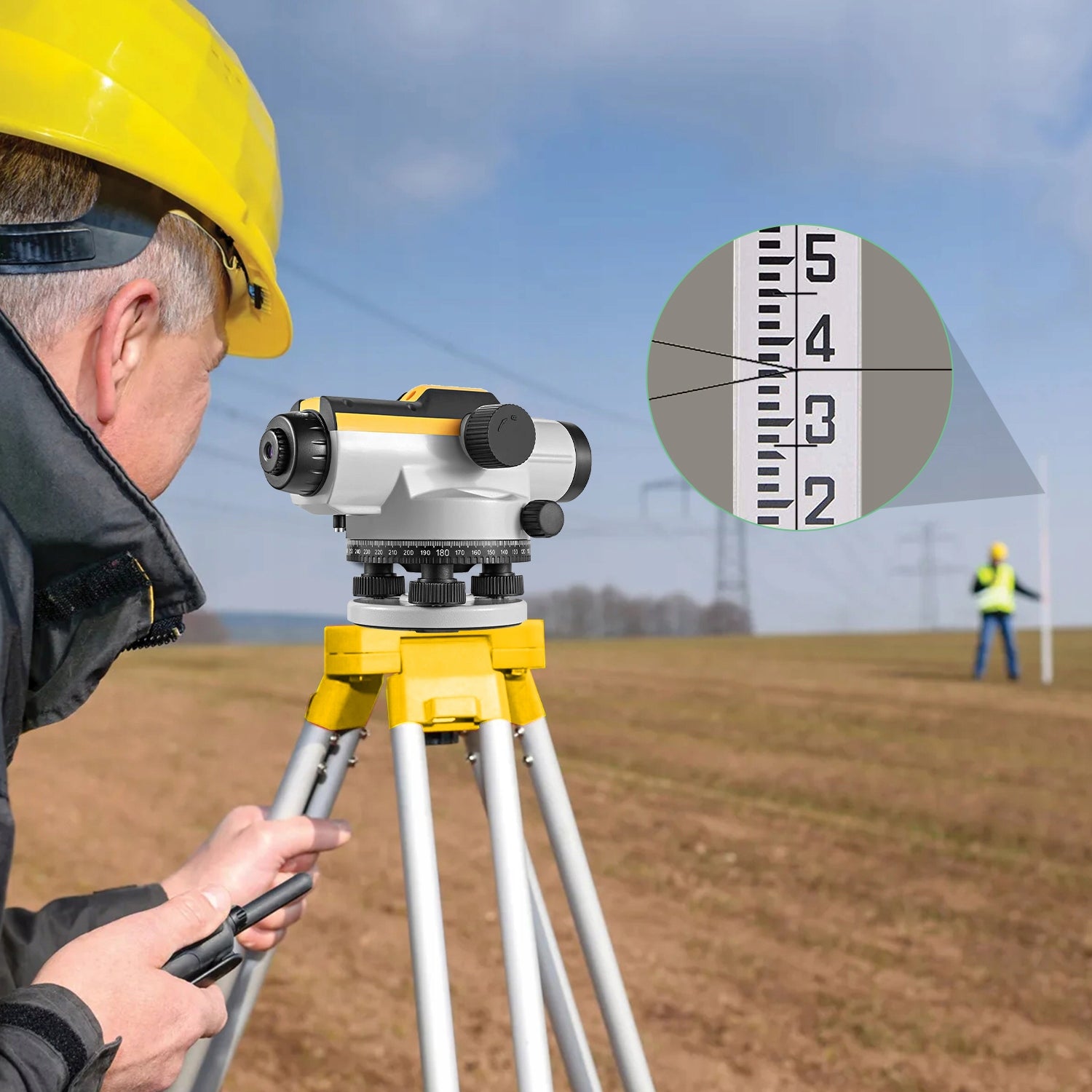 BUILDING OPTICAL LEVELER 32x IP54 FIRECORE + CALIBRATION FOR SURVEYING Magnification 32x