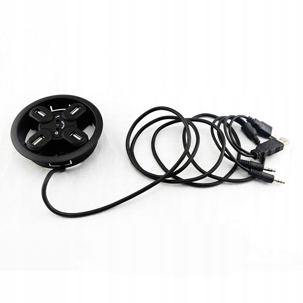 BUILT-IN USB DESKTOP HUB 4 PORTS BLACK Manufacturer code stopcopyking2