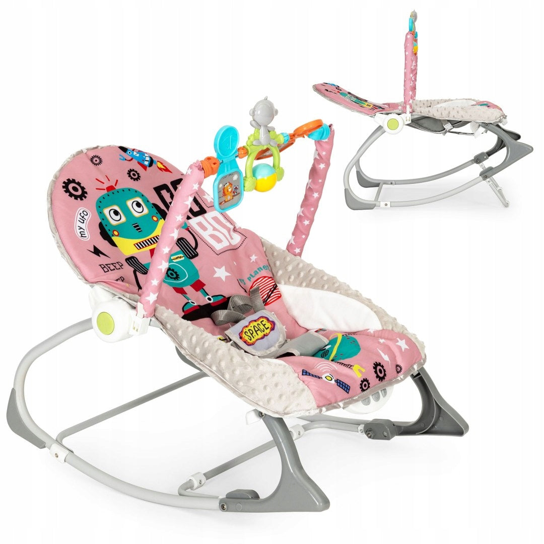 Kinderschaukelstuhl Eco Toys 27245, rosa 