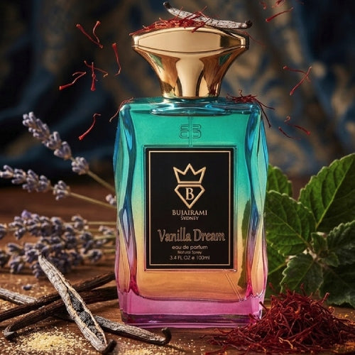 BUJAIRAMI VANILLA DREAM 100ML EDP ORIGINAL UNISEX WOMEN'S PERFUME Packaging volume 100 ml