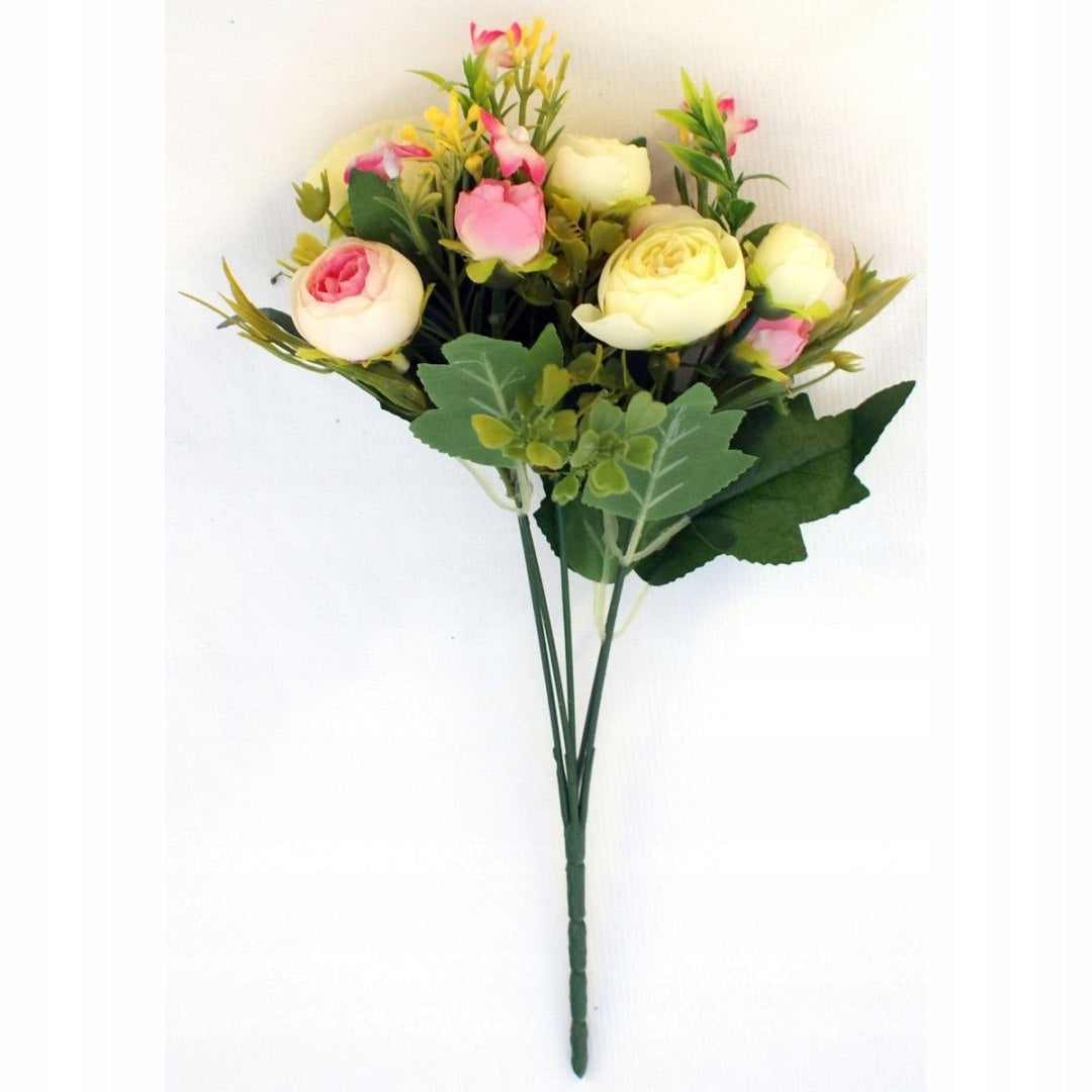 Ein Strauß hellrosa Pfingstrosen, 35 cm 