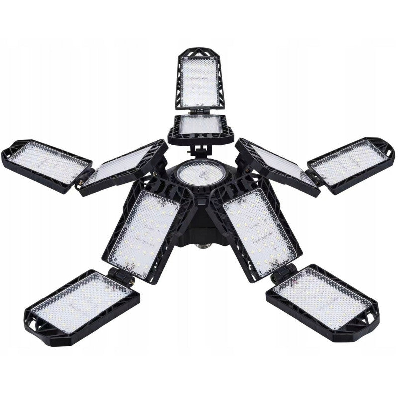 BULB E27 GARAGE LAMP LED CEILING 120W FOLD-OUT WORKSHOP HALOGEN Packaging status original