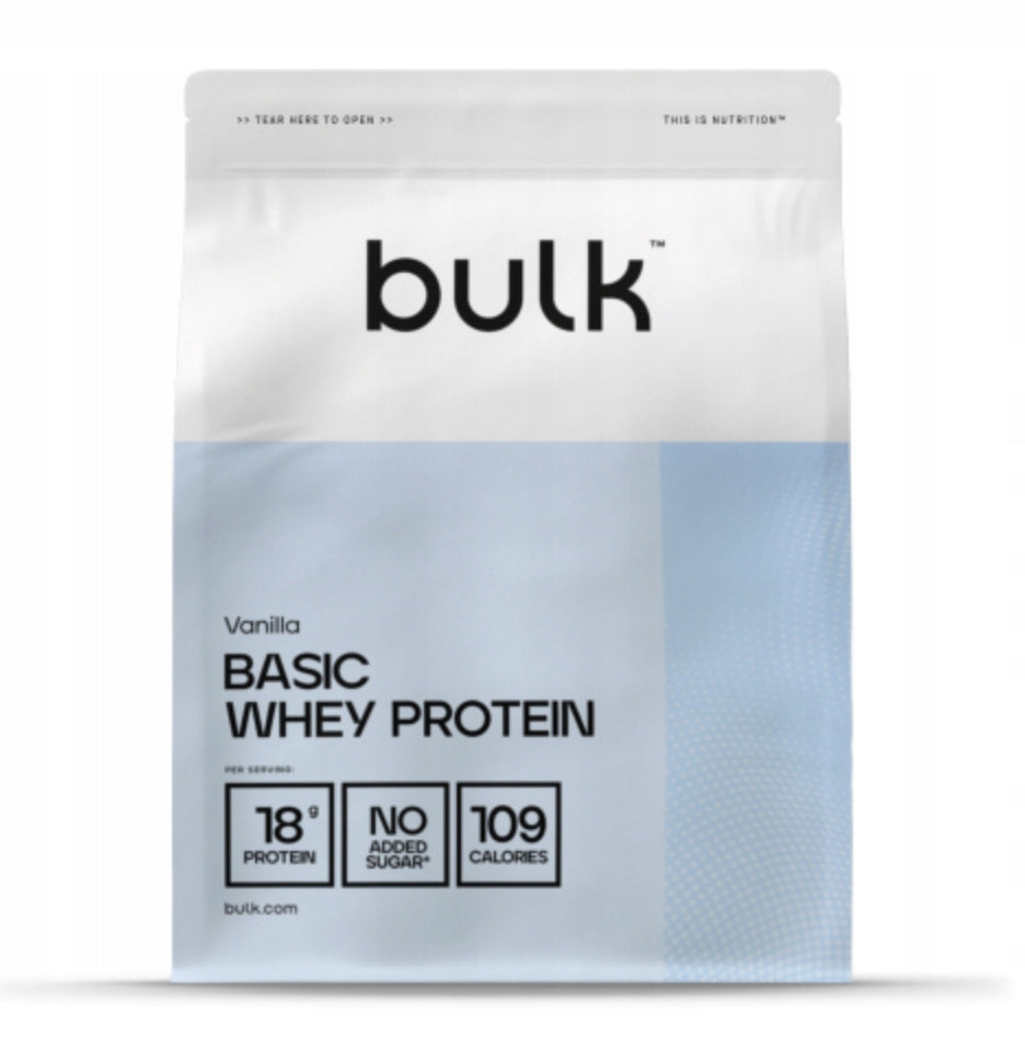 BULK BASIC WHEY PROTEIN WPC PROTEIN 18G PROTEIN PER SERVING 2,5 kg