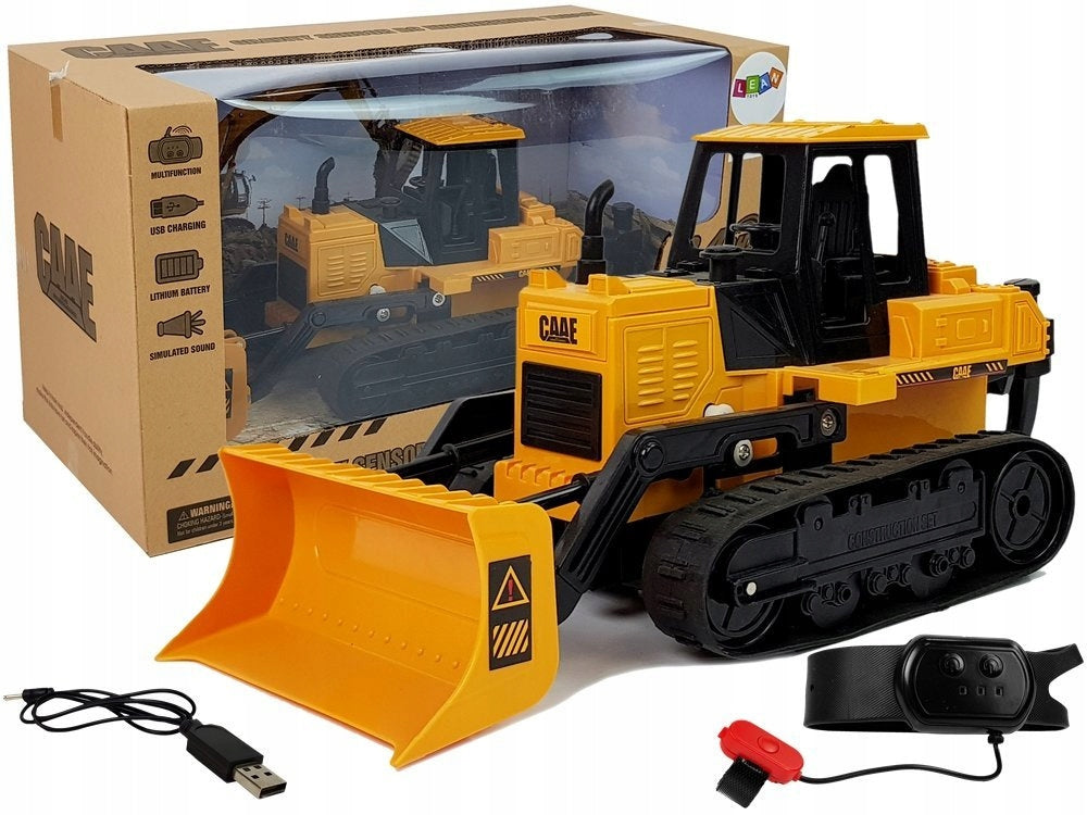 BULLDOZER WHEELS TRACKED BAND BATTERIES REMOTE CONTROLLED R/C Brand no brand