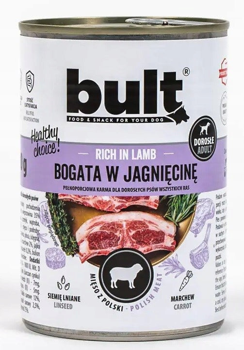 BULT Can rich in lamb 400g