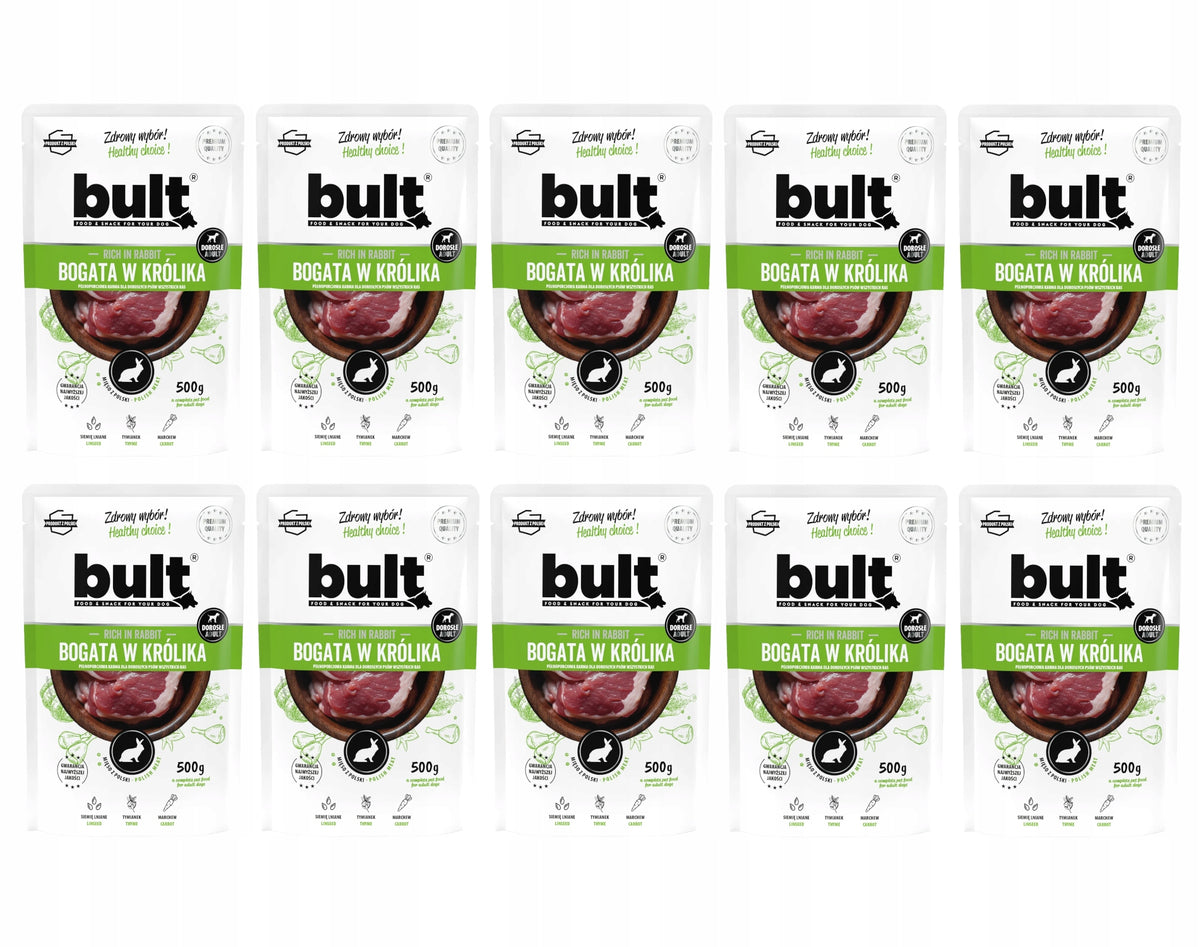 BULT WET DOG FOOD GROUND RICH IN RABBIT 5kg