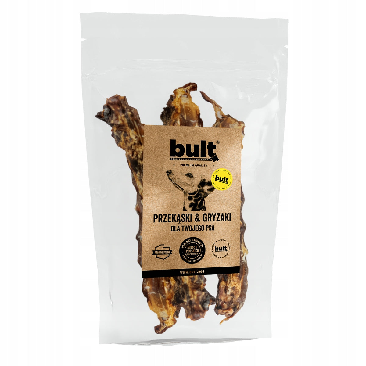 BULT natural dog teether Duck necks 3pcs.