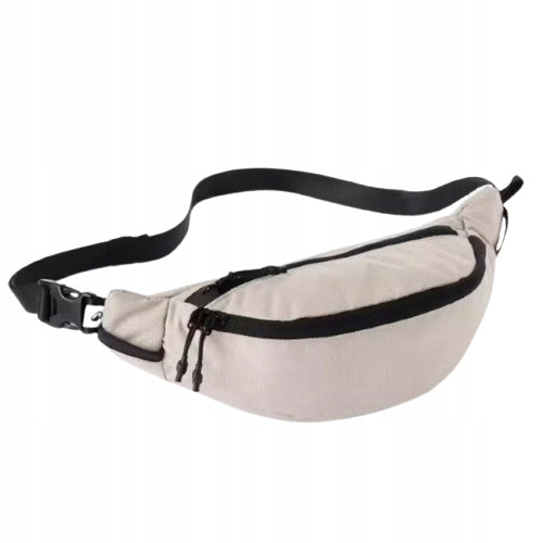 BUM BAG HIP 2 COMPARTMENTS TRAVEL ORGANIZER 2L TOURIST SACHET
