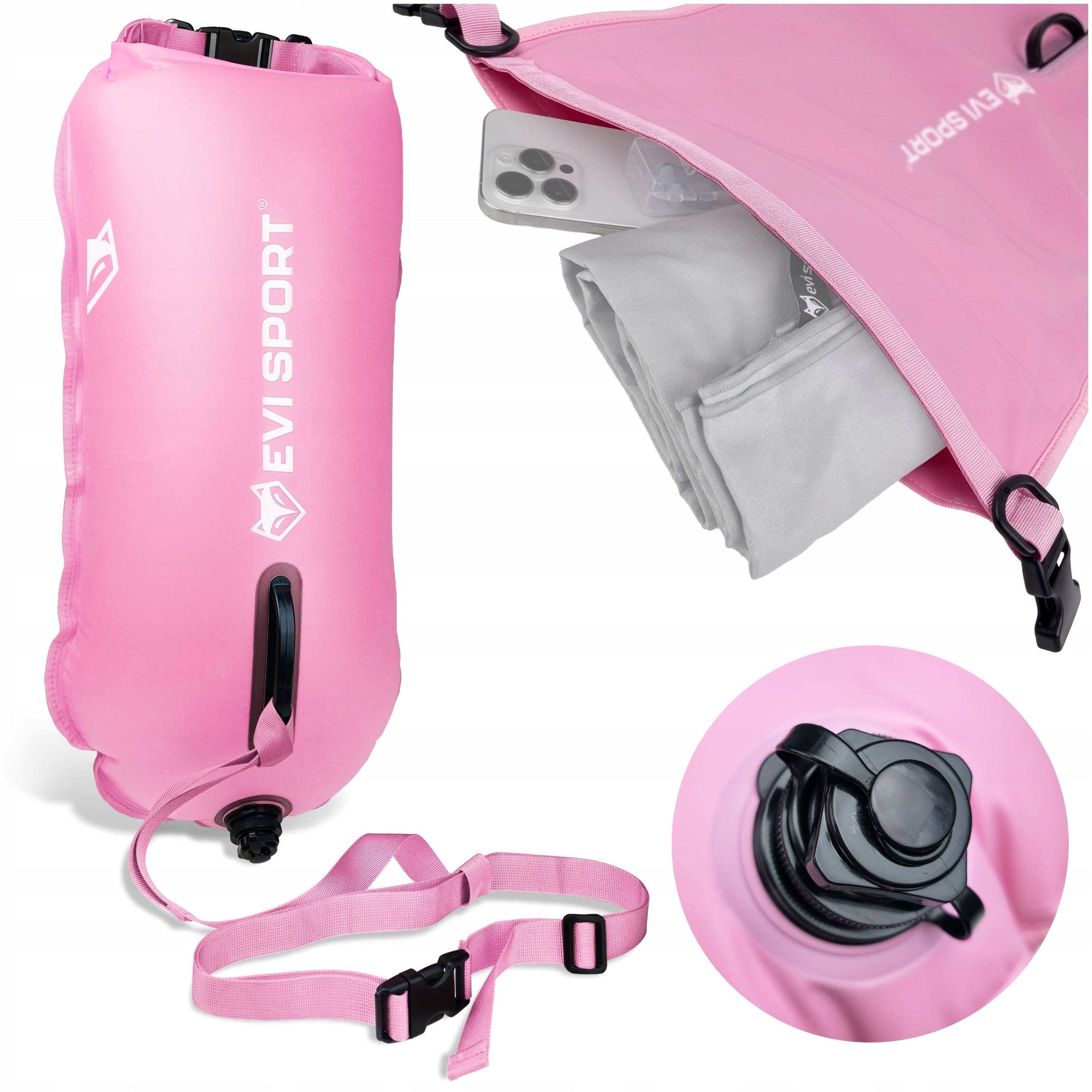 BUOY BELAY BUOY FOR SWIMMING INFLATABLE DRY CHAMBER WATERPROOF BAG