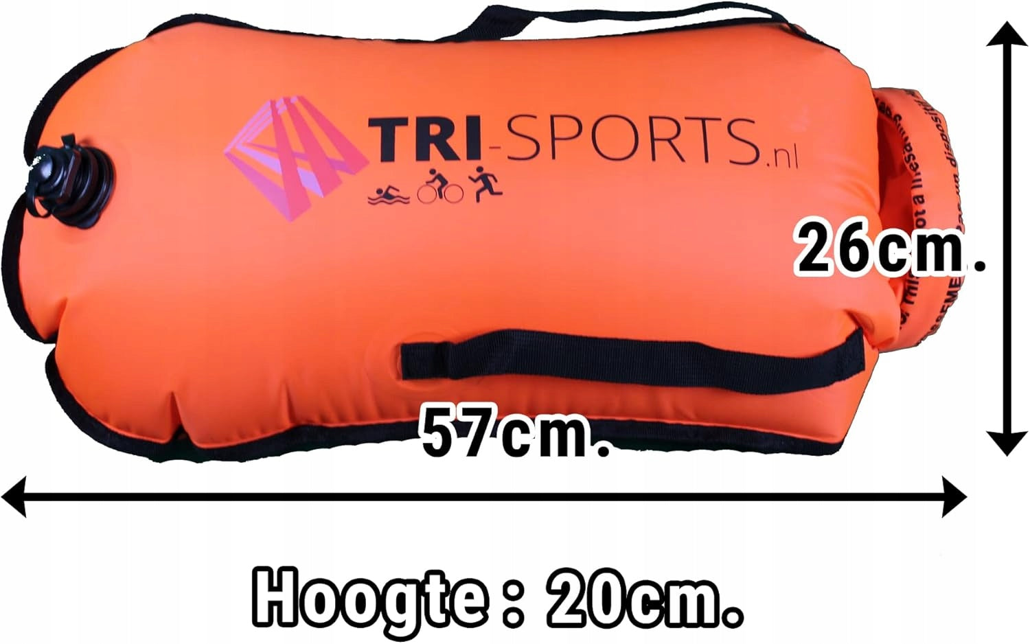 BUOY FOR SWIMMING BUOY SAFETY SWIMMING DRY POCKET INFLATABLE COMPARTMENT Manufacturer code BOJA ASEKURACYJNA DO PŁYWANIA NA WODZIE