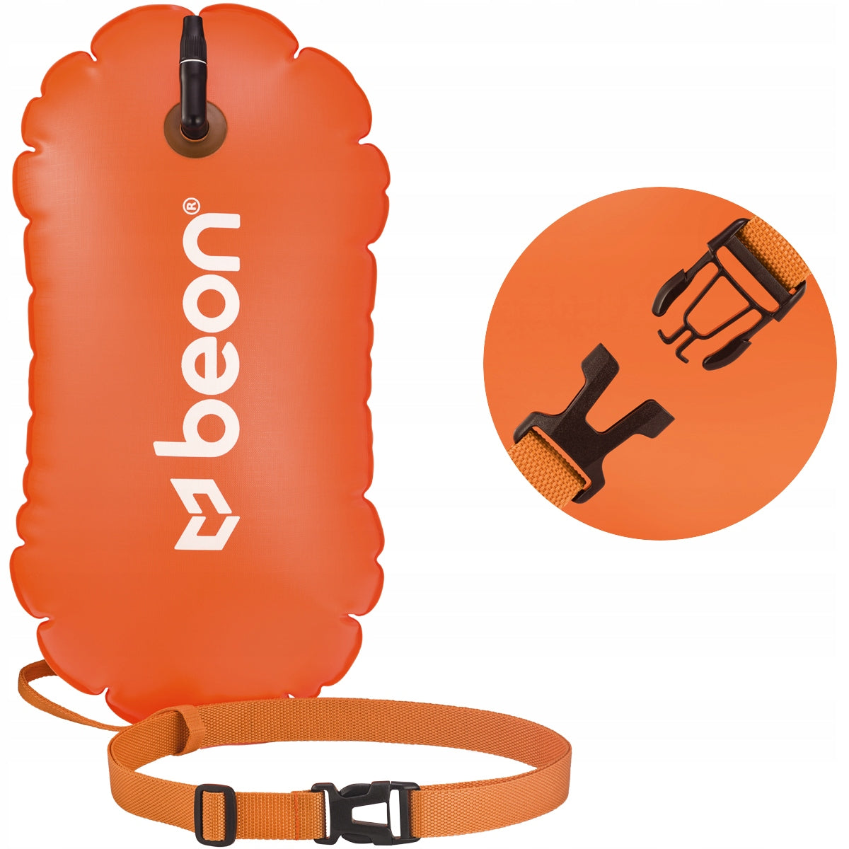 BUOY FOR SWIMMING SAFETY BUOY TRIATHLON INFLATABLE FOR SWIMMING BEON