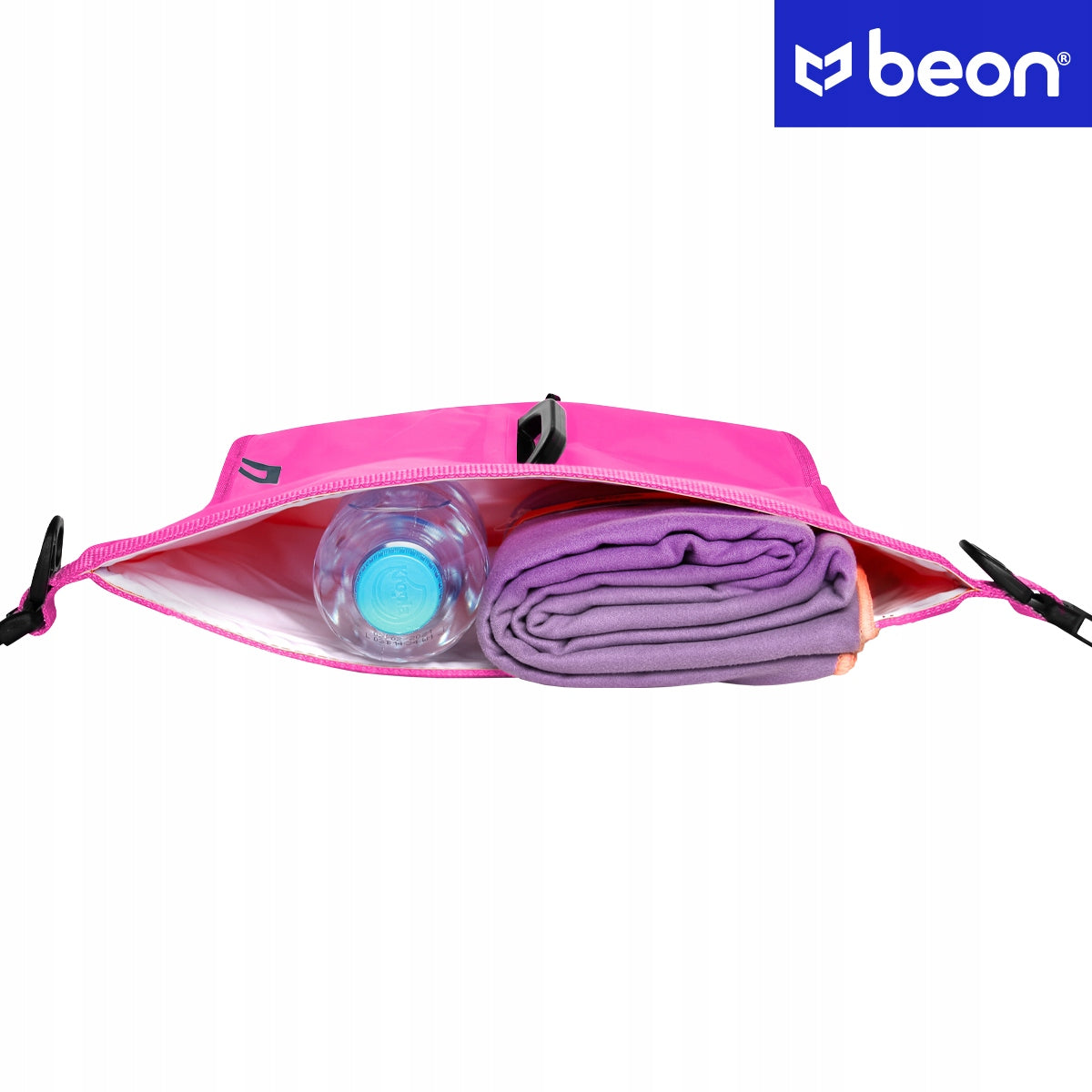 BUOY FOR SWIMMING SAFETY BUOY TRIATHLON TWO-CHAMBER PINK BEON For swimming