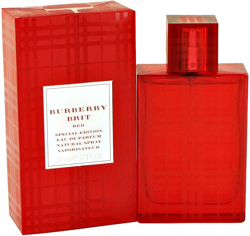 BURBERRY BRIT RED EDITION 50 ML EAU DE PARFUM UNIQUE