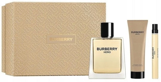 BURBERRY HERO FRAGRANCE SET EAU DE TOILETTE 100ML 10ML GIFT CHRISTMAS