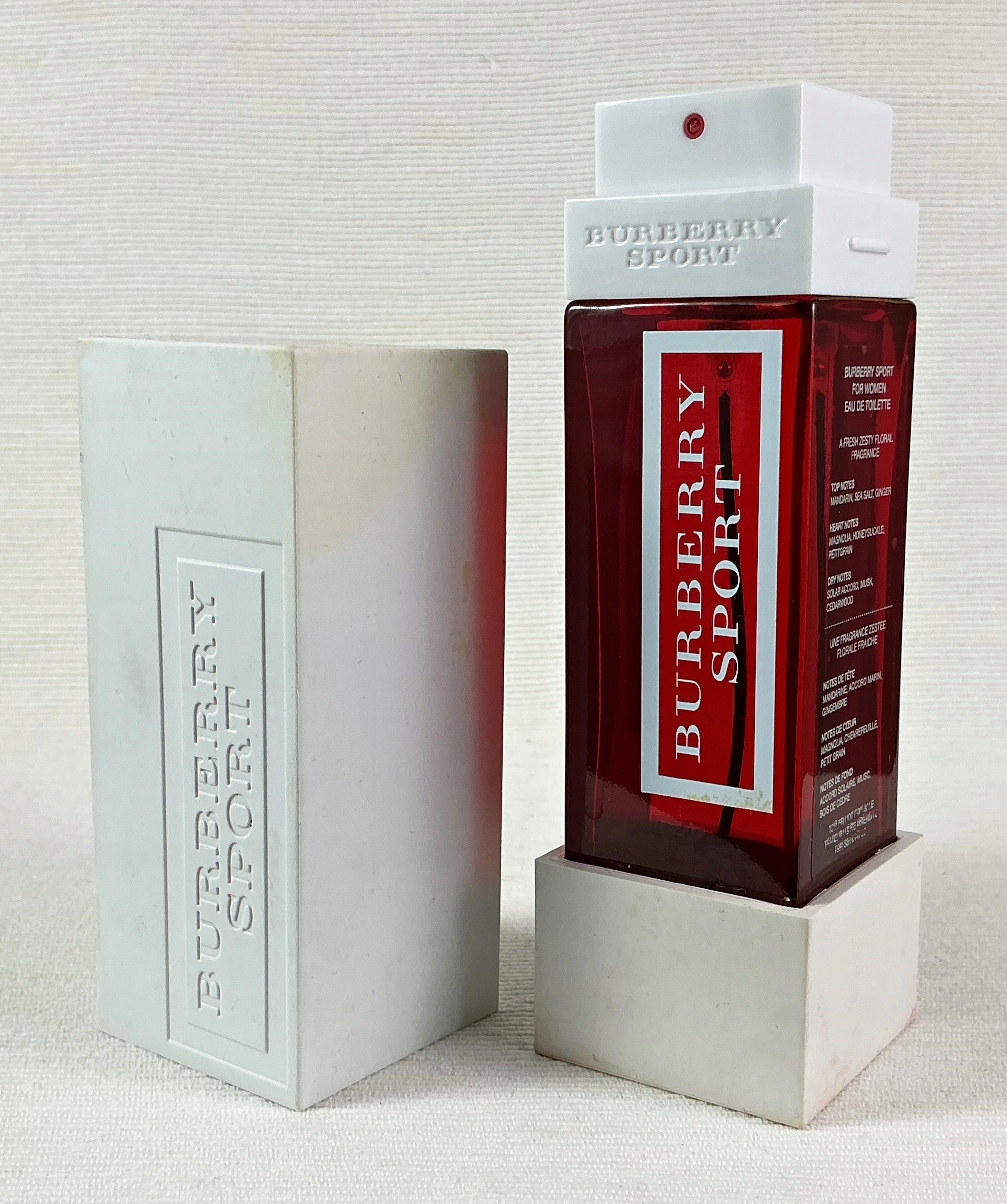 BURBERRY SPORT FOR WOMEN 75 ML EAU DE TOILETTE UNIQUE READ DESCRIPTION Brand Burberry