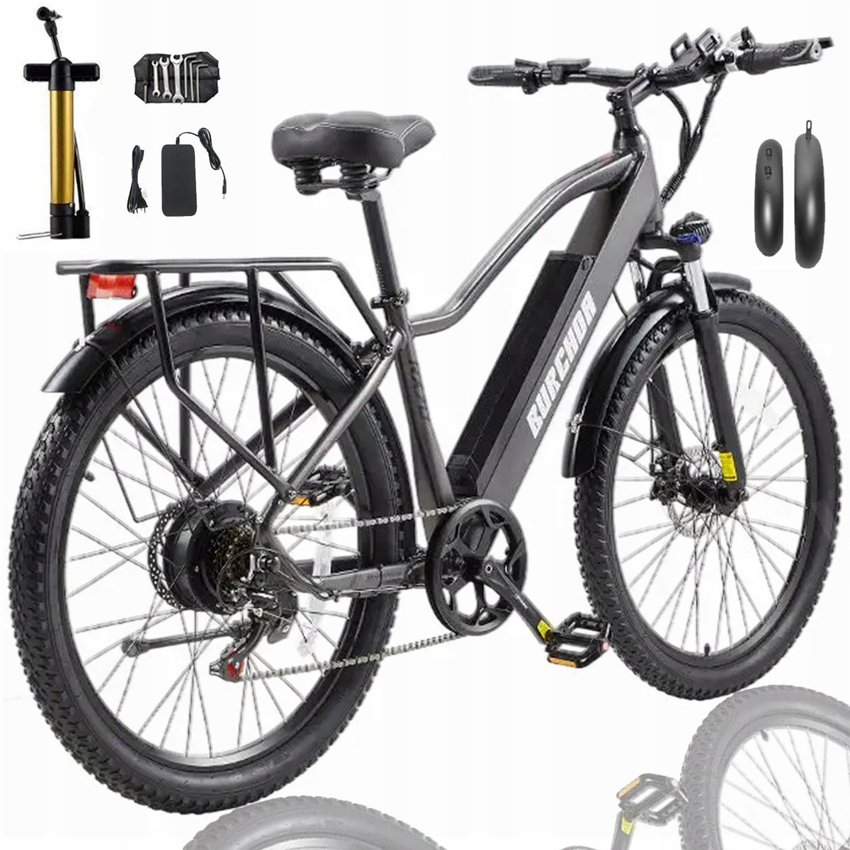 BURCHDA RX70 Off-road Electric Vehicles 1000W 20AH 40KM/H 120km 27.5"*2.8