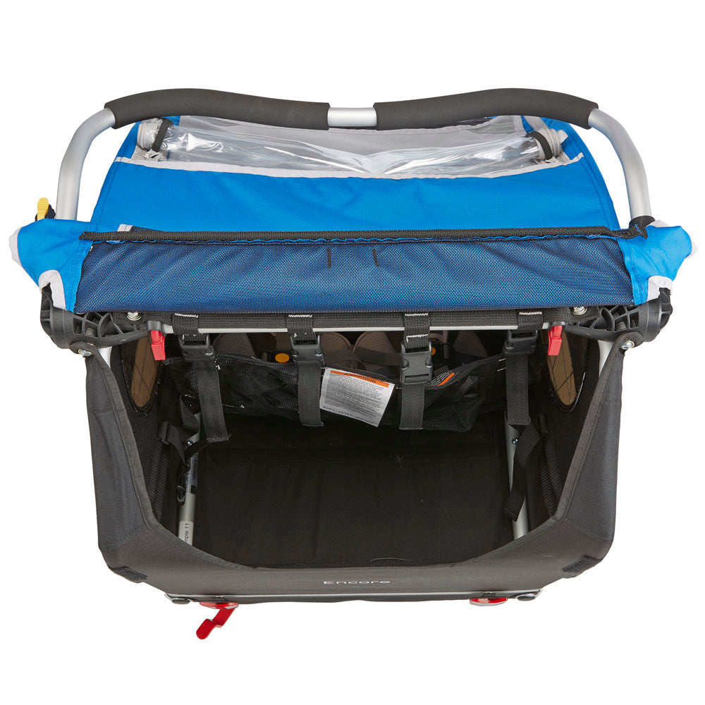 BURLEY CHILDREN'S ENCORE trailer blue Number of seats 2