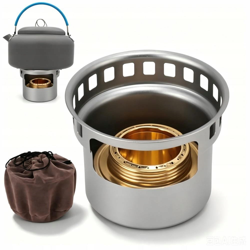BURNER TOURIST SPIRIT COOKER PORTABLE FOR ALCOHOL FOR CAMPING