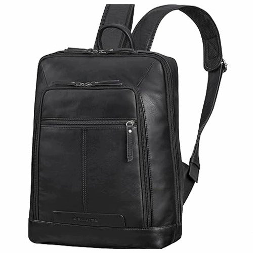 BUSINESS BACKPACK LEATHER GIULIO FOR LAPTOP 15 6 INCH FOR MAN